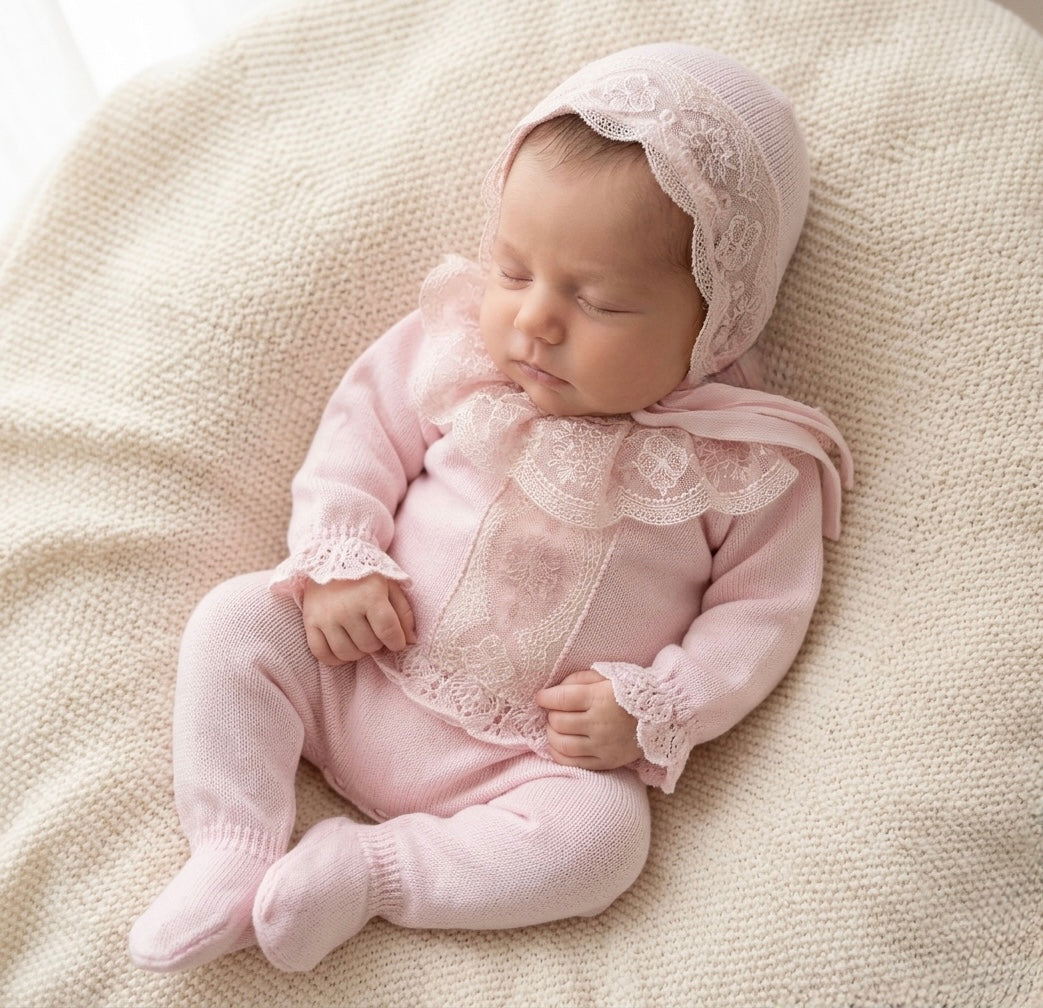 Rosalia Pale Pink - Ella Marina Baby