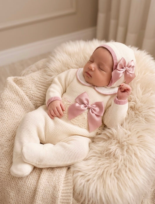Rosabella Overalls Set - Perla Rosa
