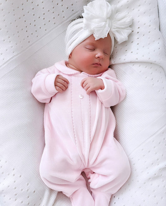 Classic Pink Sleepsuit