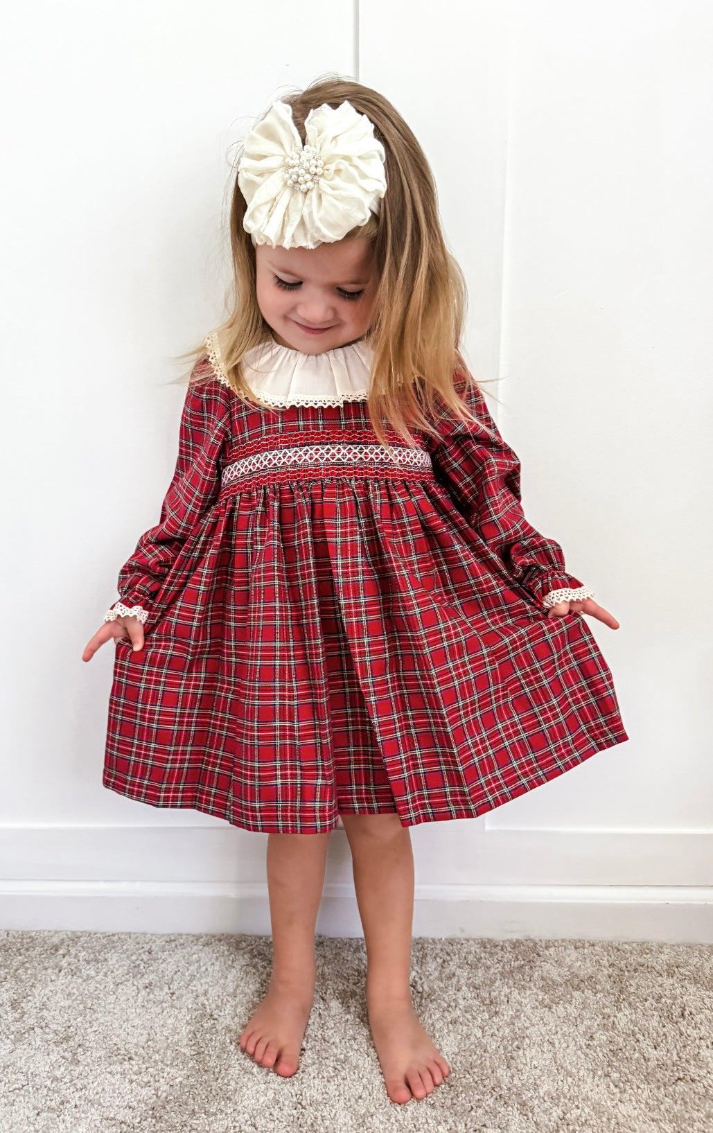 Portuguese Tartan Dress