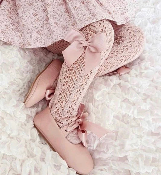 Condor Dusky Pink Pelerine Tights