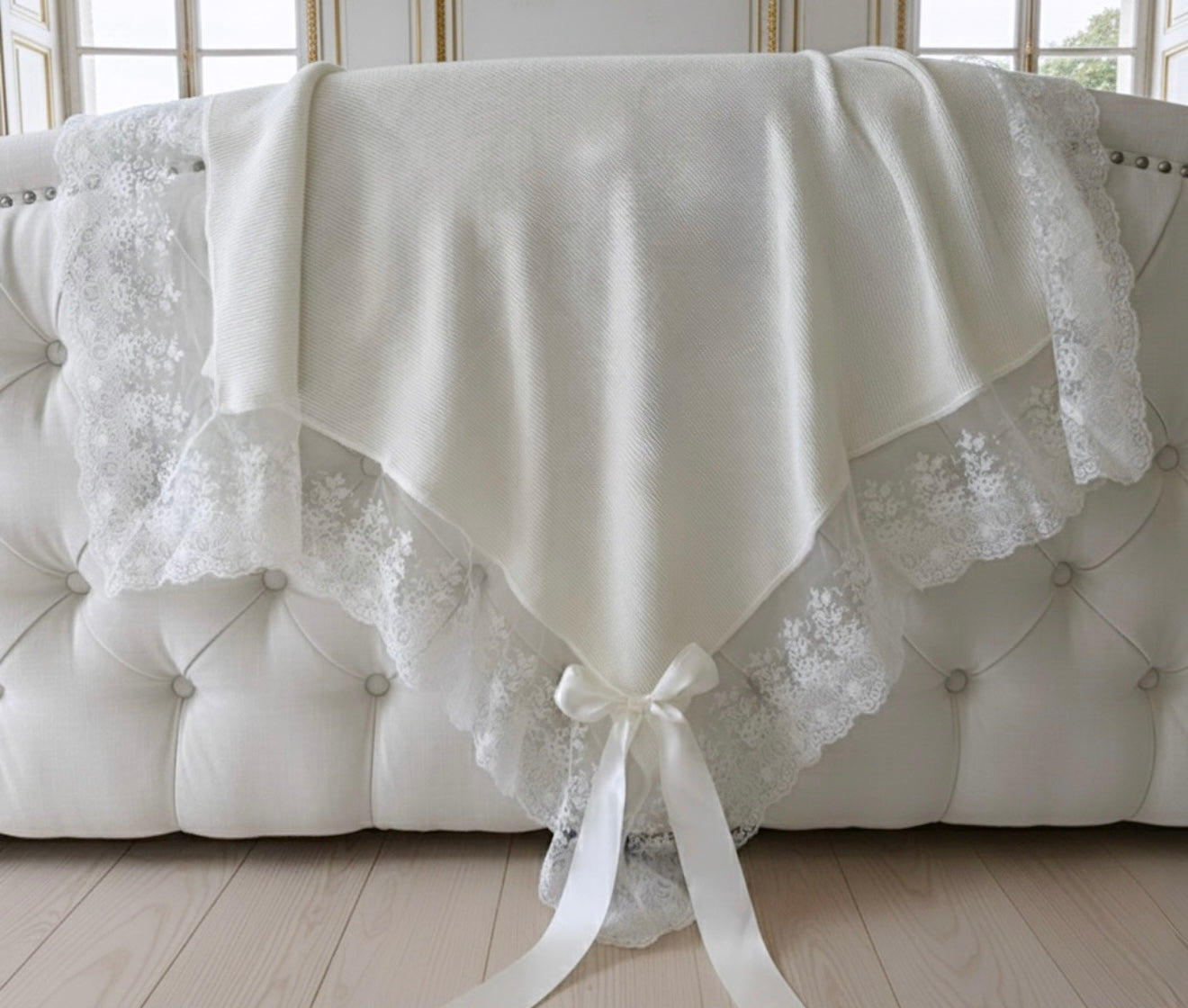 Nuvola Ivory Blanket