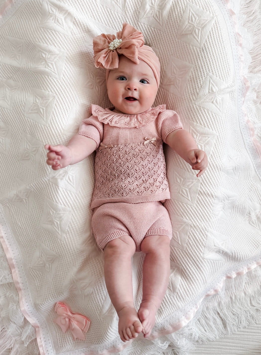 Laura Knit Set - Dusty Pink