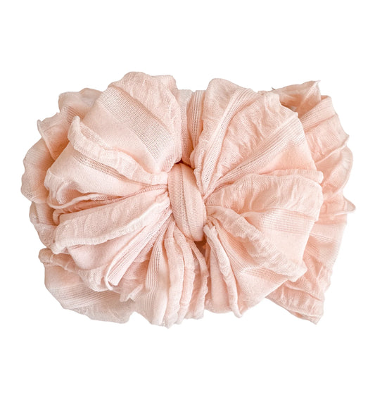 Peachy Keen Ruffle Headband