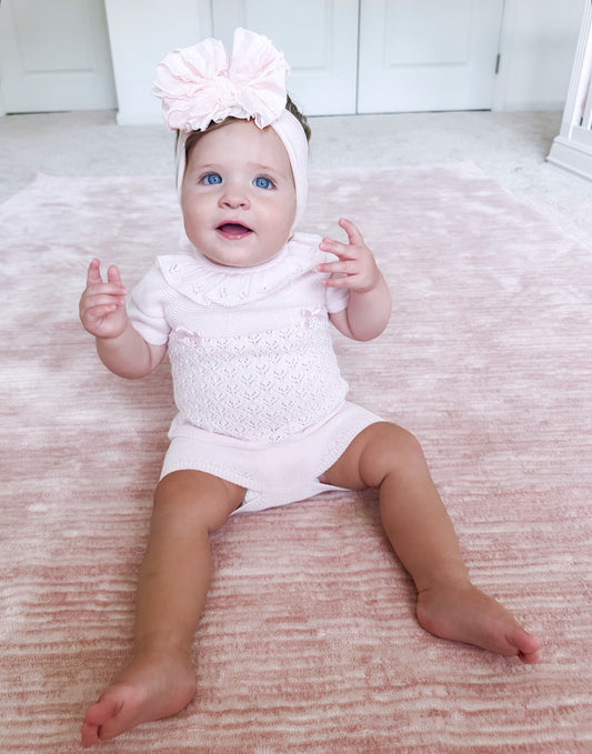 Bella Knit Set - Pink