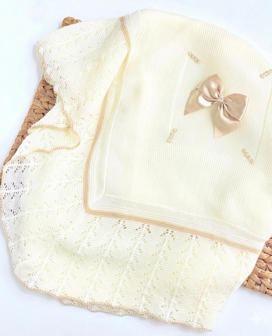 Perla Camel Portuguese Blanket