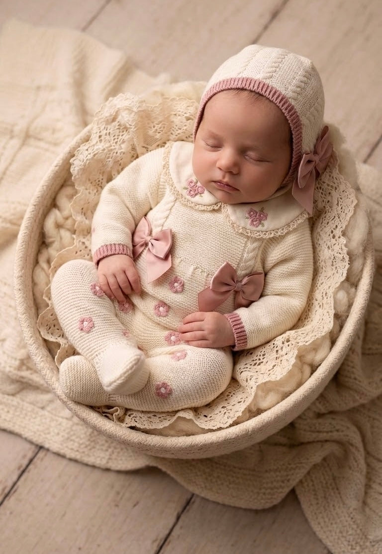 Daisy Overalls Set - Rosa Viejo