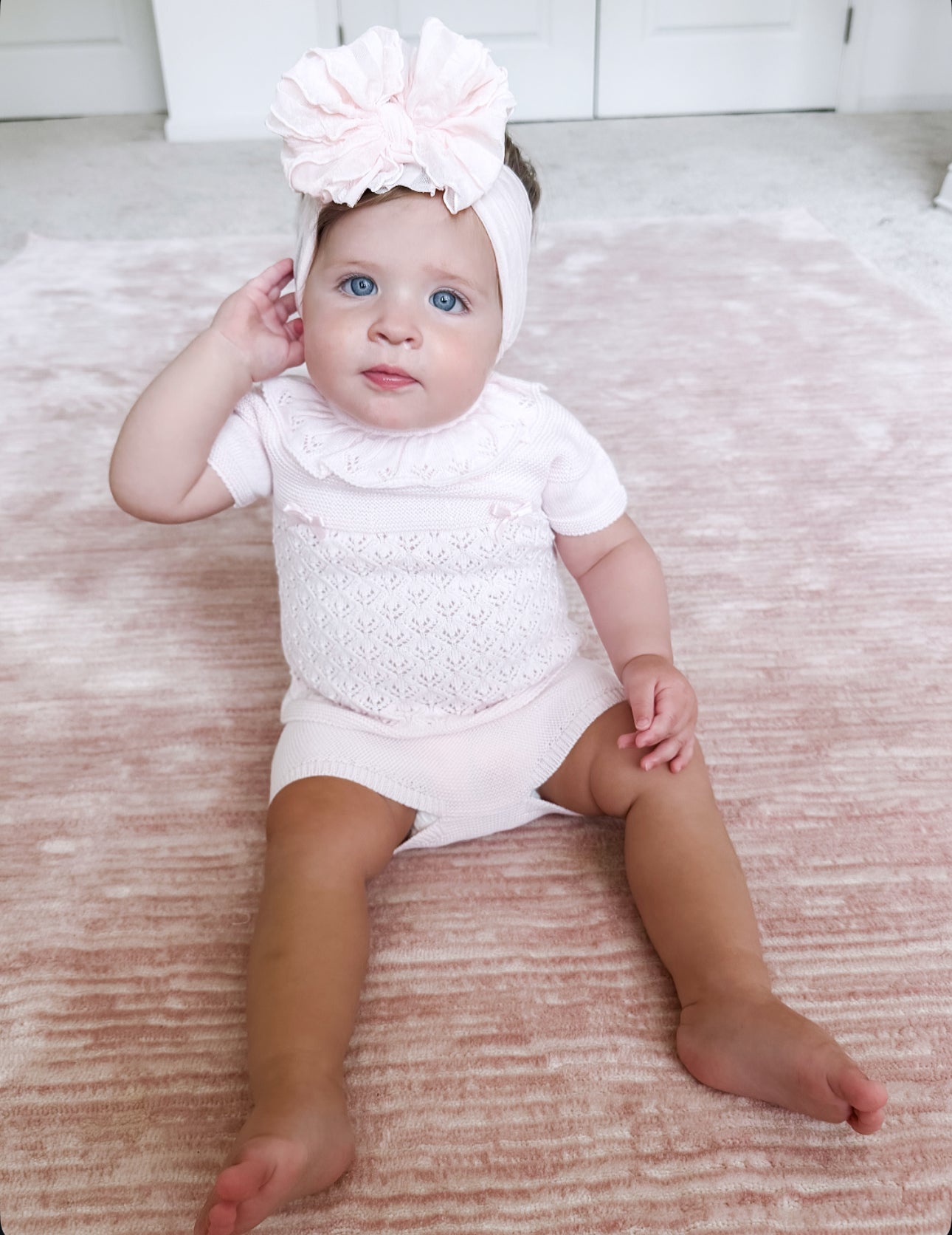 Bella Knit Set - Pink