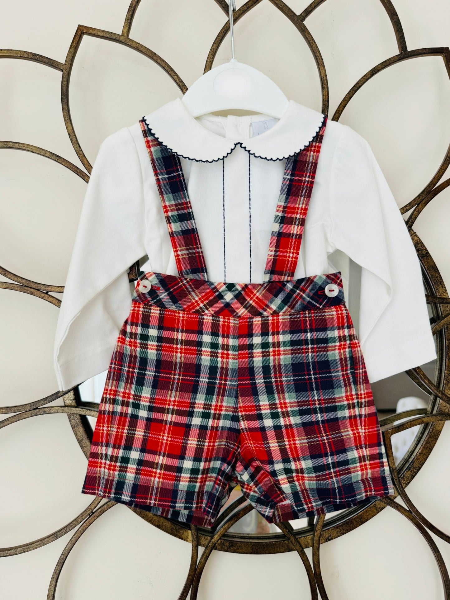 Portugese Tartan Overalls