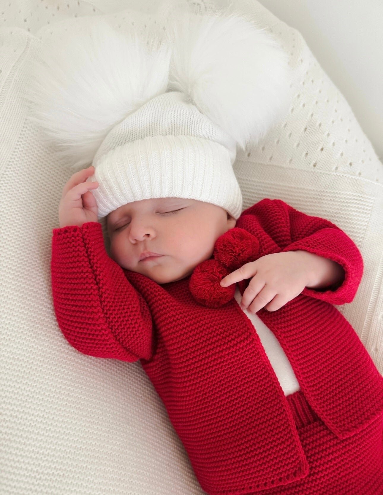 Red Pom Suit