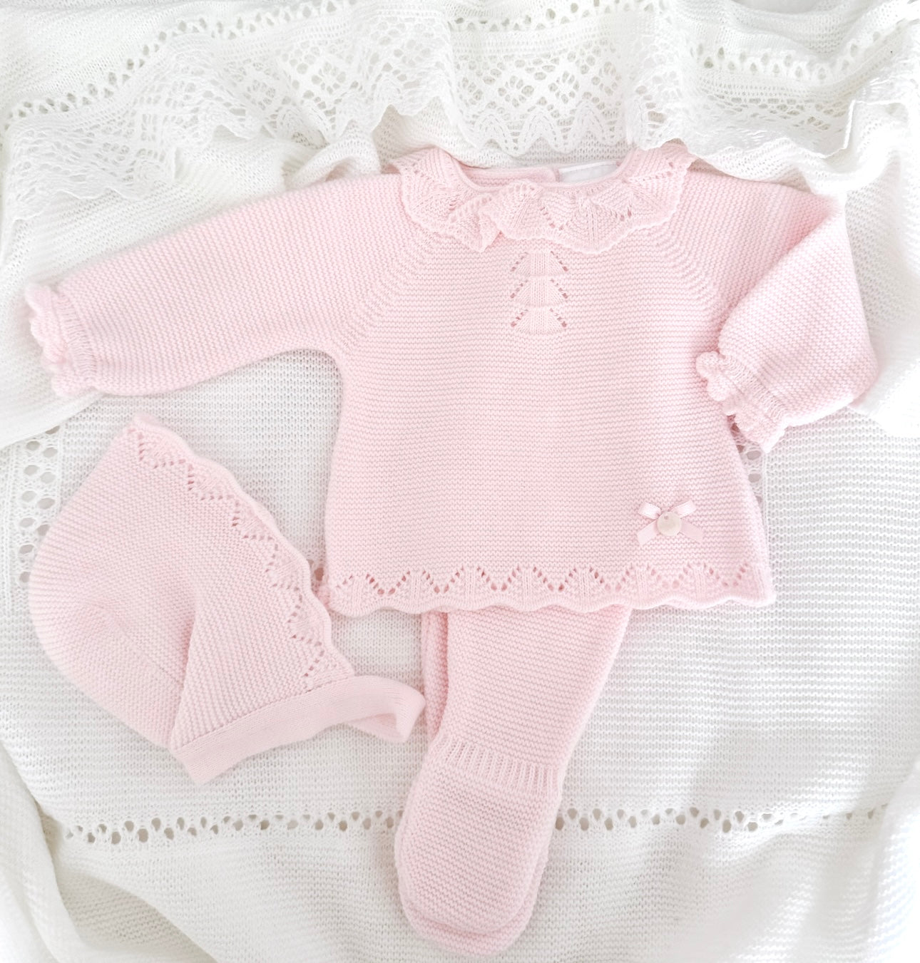 Lilibeth Outfit - Pale Pink - Ella Marina Baby