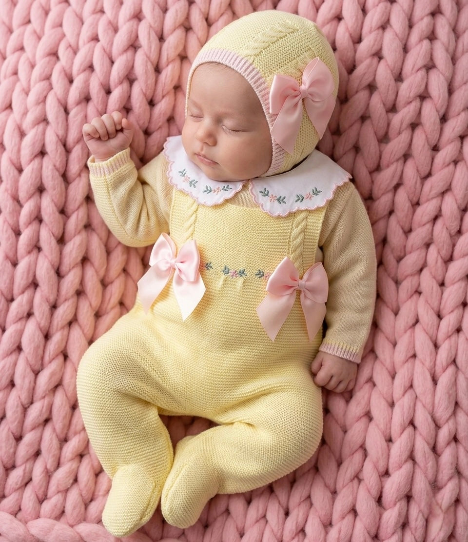 Flores Overalls - Yellow