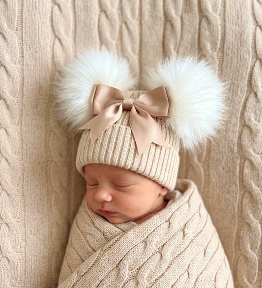 Gold Bow Hat