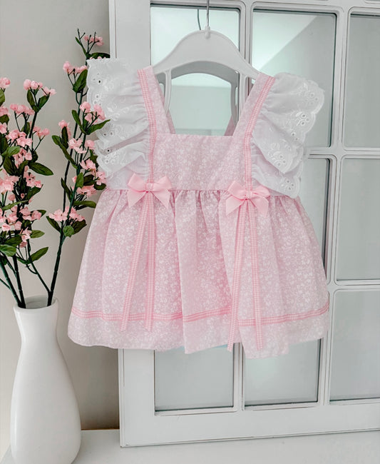 Rosalie Set - Pink Floral - Ella Marina Baby